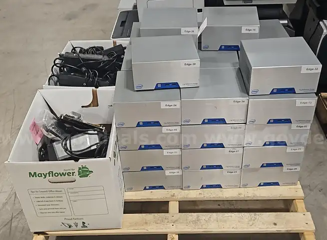 1 Pallet of Intel Edge Series Devices &#x2013; Fog Reference Design, Includes Cables &#x26; Boards