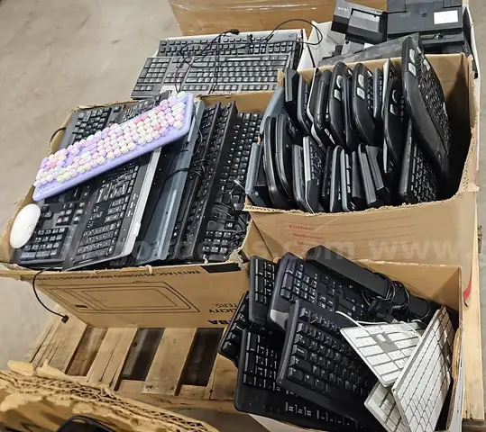 1 Pallet of Keyboards and Other Components