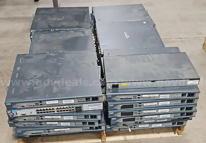 1 Pallet of Rackmount Networking Equipment