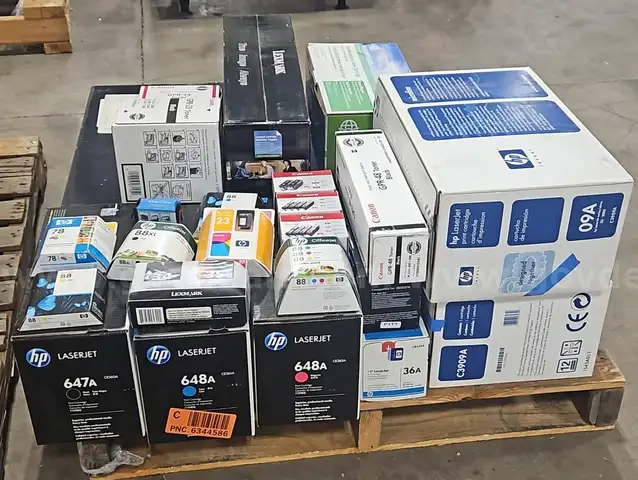 Various Types of Printer Cartridges (1 Pallet)