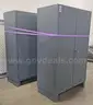 Lot of 2 Metal Utility Storage Cabinets