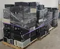Lot of 4-Pallets of 218 Old and Newer Computer Towers