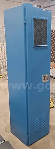 Blue Metal Storage Cabinet