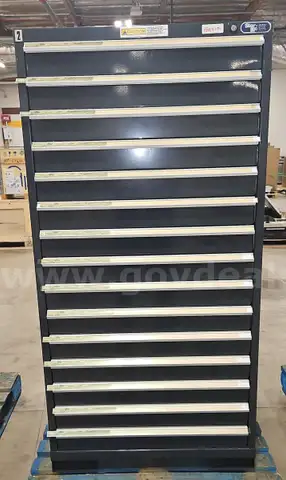 Stor-Loc Heavy-Duty 14-Drawer Modular Tool Storage Cabinet