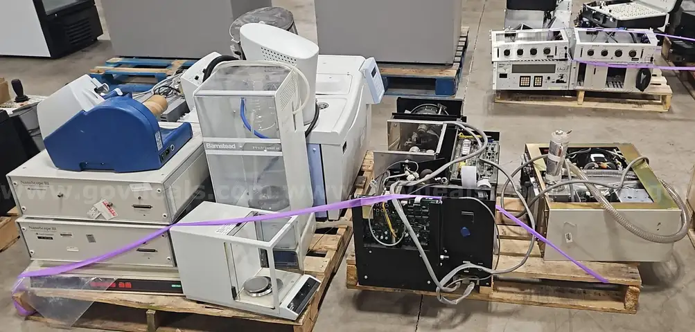 2 Pallets of Laboratory Equipment