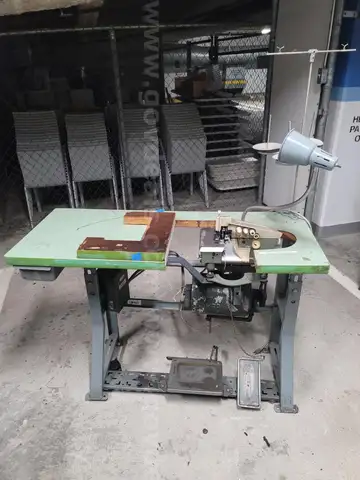 Qty: 1 Rimoldi overlock sewing machine with table- Pick Up in Los Angeles