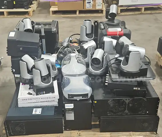 Mixed Audio Visual Conference Equipment (1 pallet)