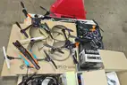 1 lot of RC Drones, Controllers &#x26; Hydrogen Model Cars