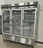 Master-Bilt Triple Glass Door Commercial Refrigerator