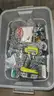 Heavy-Duty Rolling Tool Cabinet with Storage Drawers, Toolboxes &#x26; Assorted Hardware