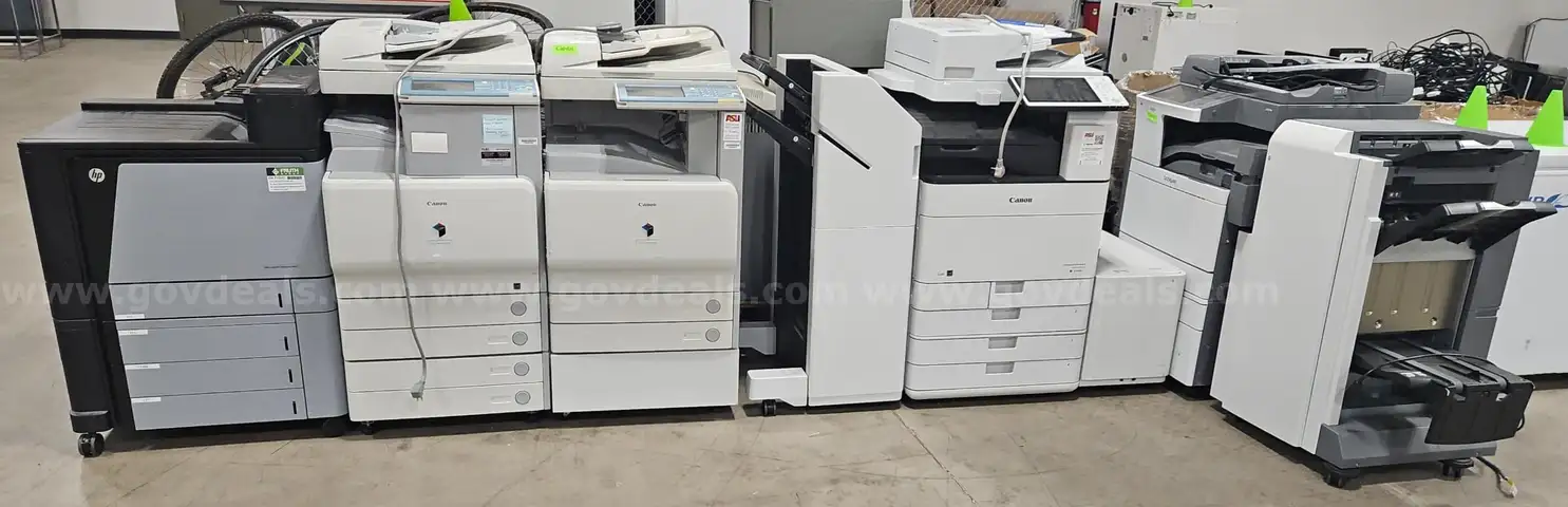 Various types of Printers