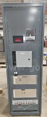 Electronic Control Rack w/ Power Supplies, Minarik MotorMaster Panel &#x26; Cabling