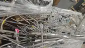 3 bins of Mixed Stainless Steel &#x26; Metal Components