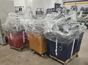 3 bins of Mixed Stainless Steel &#x26; Metal Components