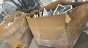 2 bins of Electronic Display Terminals