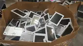 2 bins of Electronic Display Terminals