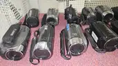 Assorted HD Camcorders &#x26; Nikon Camera