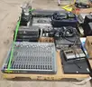 Assorted Soundboards, Mixers &#x26; Audio Gear