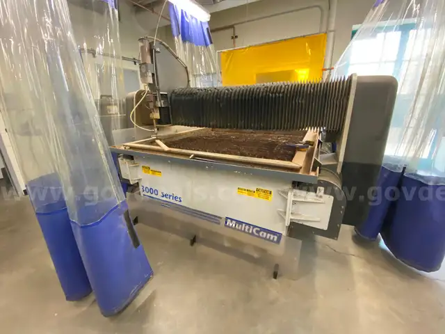 2010 Multicam/KMT CNC Water Jet Machine