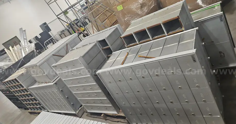 Assorted Mailbox Panels and Compartments