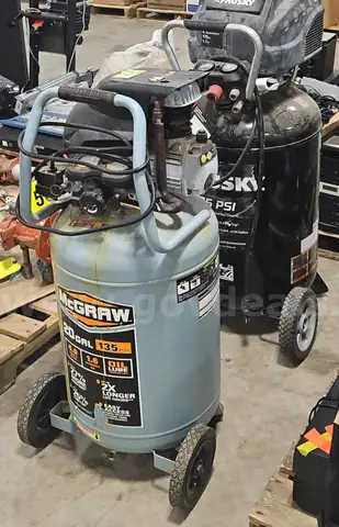 Husky and McGraw Air Compressors
