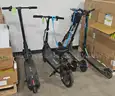 Lot of Electric Scooters