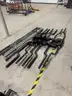 Barbells: Olympic Size Barbells (Qty: 6) / Squat Barbells (Qty: 6)