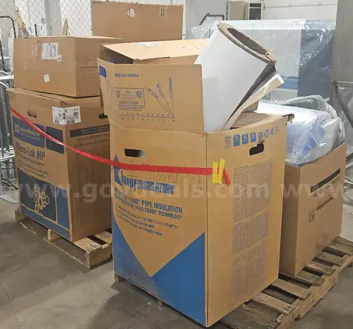 Assorted Insulation Rolls & Materials