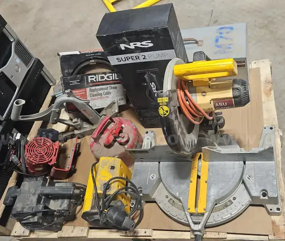 Assorted Power Tools and Accessories