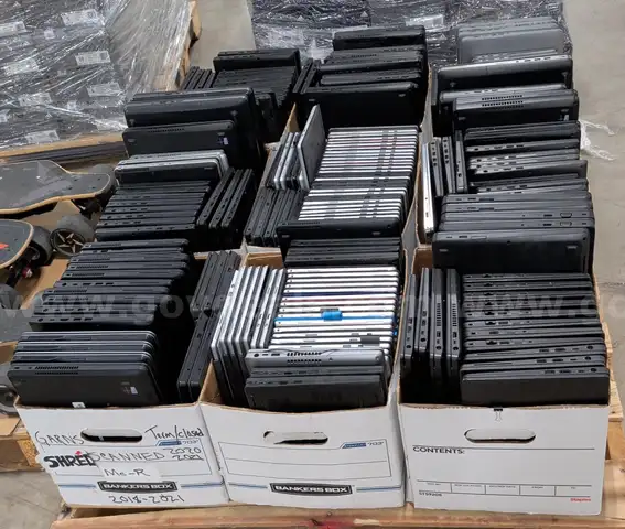 Lot of 205 Windows Laptops and Surface Tablets (1-Pallet) - Functional