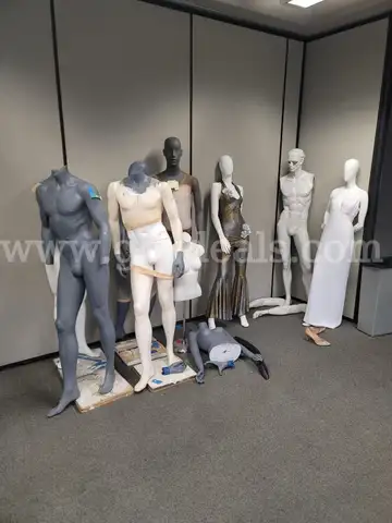 Lot of 13 Mannequins & Busts – Retail Display –Pickup in Los Angeles CA (213) 510-6994