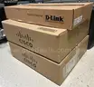 A Lot of Two NEW Cisco Switches C2960X-24 and One NEW D-Link DGS-1224T