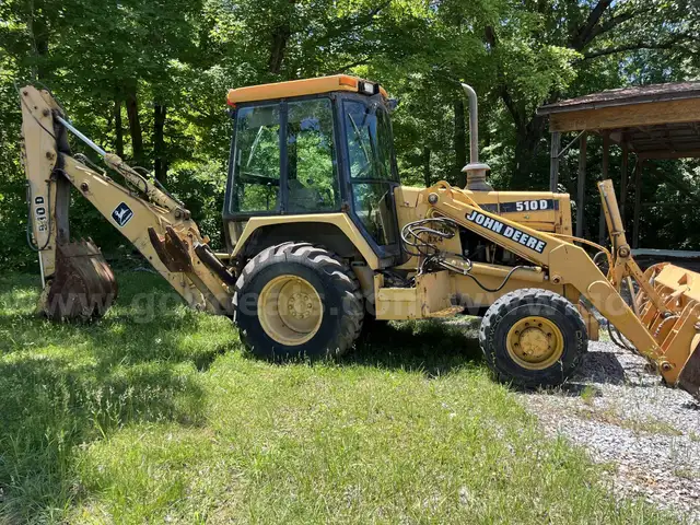 John Deere 510D 4X4 Backhoe