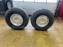 Lot of 2 Alcoa wheels 22.5 - Mounted