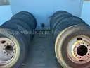 Lot of 13 Truck Tires and Rims
