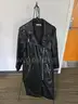 Dex Faux Leather Trench Coat (Size S) (Anchorage, AK)