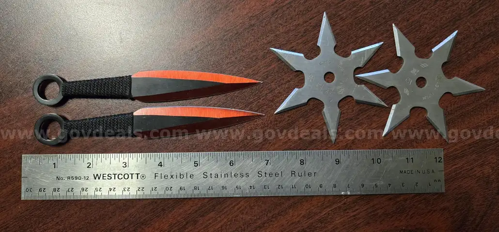 Throwing Knives and Stars (Juneau, AK)