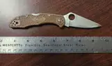 Spyderco Delica 4 Knife (Juneau, AK)