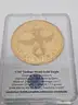 1797 Turban Head Gold Eagle Replica (Anchorage, AK)
