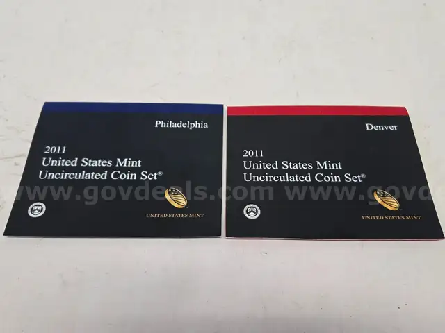 2011 United States Mint Uncirculated Coin Sets (Anchorage, AK)
