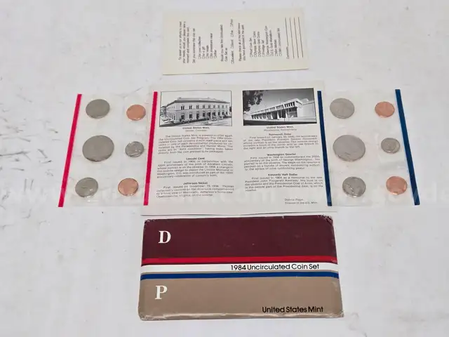 1984 United States Mint Uncirculated Coin Set (Anchorage, AK)