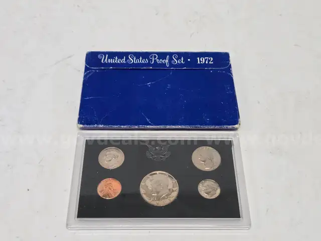 U.S. 1972 Proof Coin Set (Anchorage, AK)