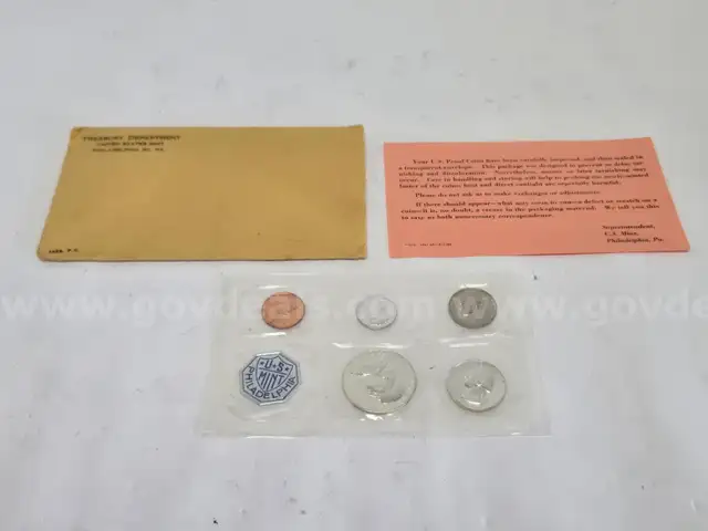 1963 United States Mint Uncirculated Coin Set (Anchorage, AK)