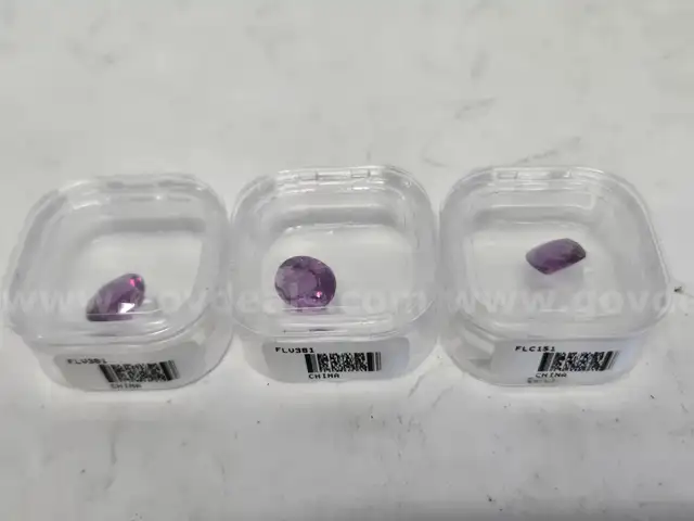 Chinese Untreated Purple Fluorite Gems (Anchorage, AK)