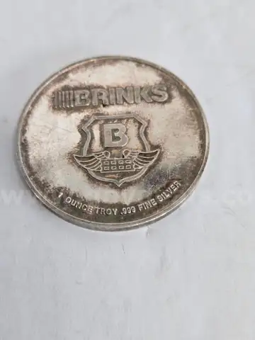 Brinks 1oz Silver Coin (Anchorage, AK)