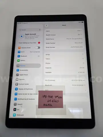 Apple iPad Air 3rd Gen 64 Gigs (Anchorage, AK)