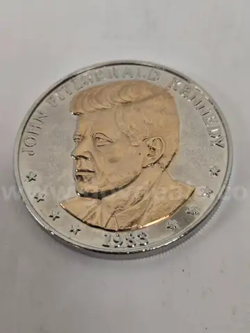 John F. Kennedy 25th Anniversary Coin (Anchorage, AK)