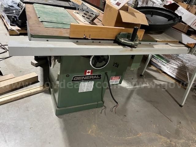 General table deals saw for sale