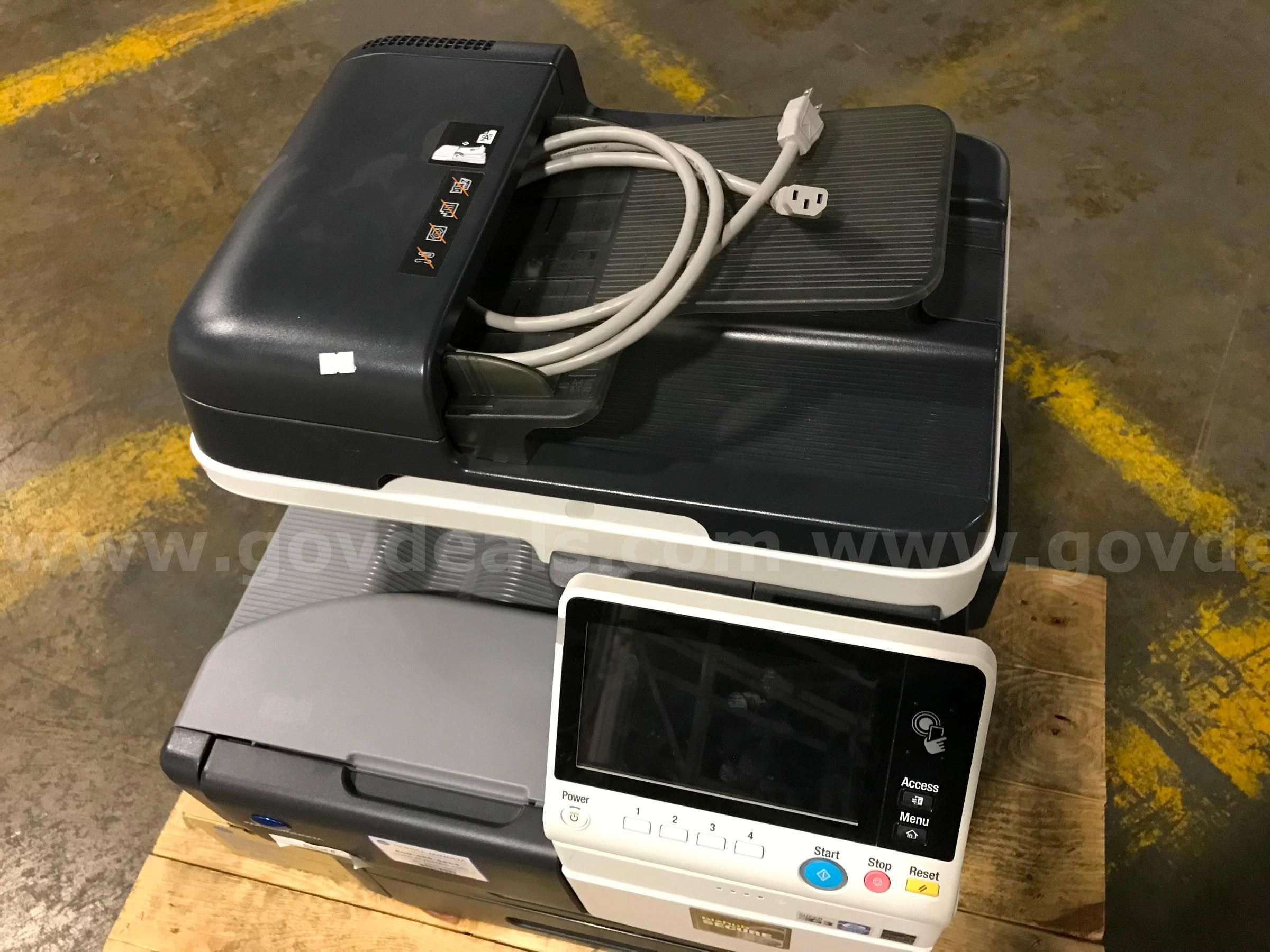KONICAⅢ 美品。 Konica Minolta Bizhub c3351 & 4 Toner Cartridges | AllSurplus