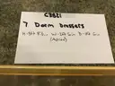 7 Dorm Chest of Drawers